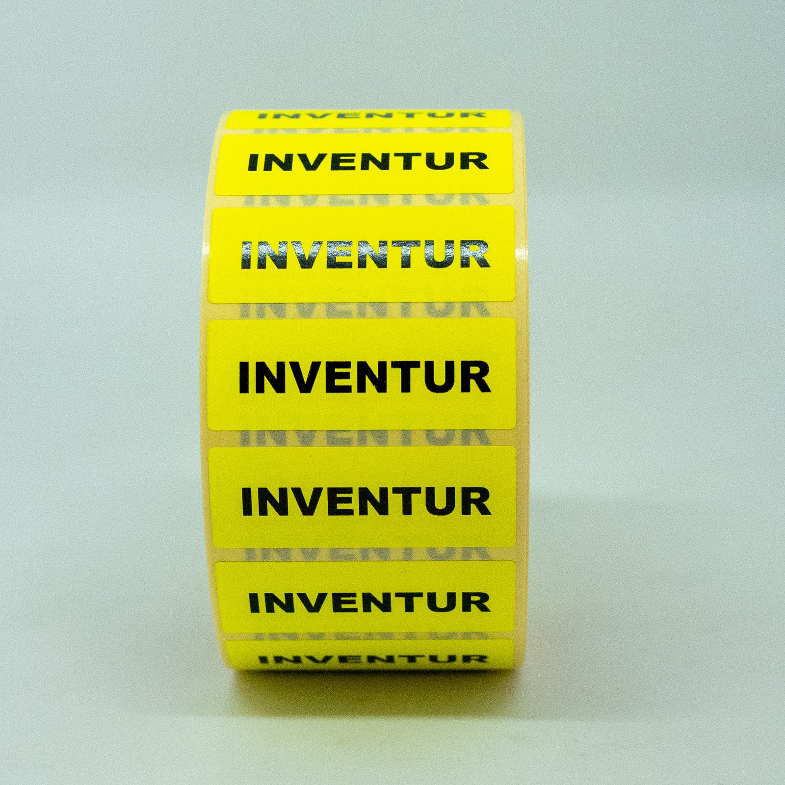 ET2428A Inventuretikette eckig 40x25 mm PERMANANT Aufdruck 1 - 4 zeilig 1000 Stk. Preis / Rolle