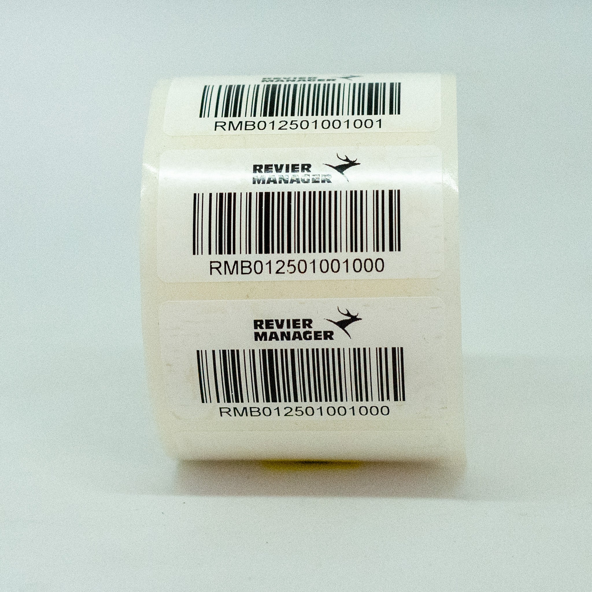 ET373-50x25 BAR-Code POLYESTER 50x25-Etiketten PERMANENT HAFTEND weiß  bedruckt 1000 Etiketten